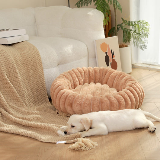 Cama Térmica Acogedora para Mascotas - Nido Redondo Cálido para Perros y Gatos - Image 14