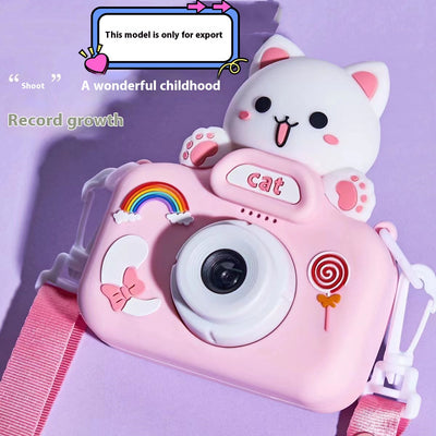 Cámara Digital Infantil Gatito Cabezón - Fotografía para Niños