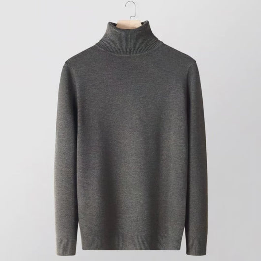 Suéter Cuello Alto Ajustado para Hombre - Image 11
