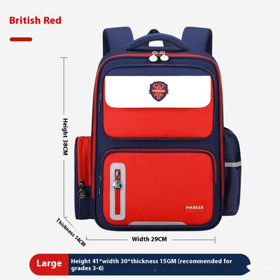 Mochila Escolar Ergonómica Impermeable Alivio de Carga - Image 6