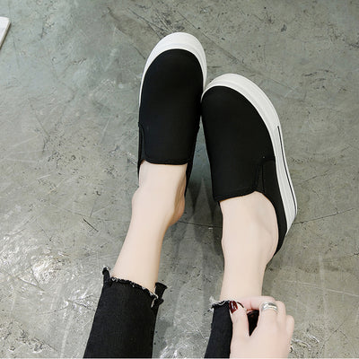 Zapatos Casuales con Elevación de 9cm - Lona Transpirable - Image 3