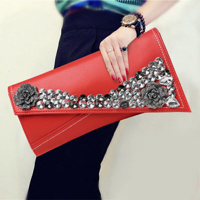 Cartera Clutch Crossbody con Brillantes - Bolso Pequeño Elegante - Image 8