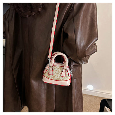 Cartera Mini Crossbody Estilo Occidental con Contraste de Colores - Image 22