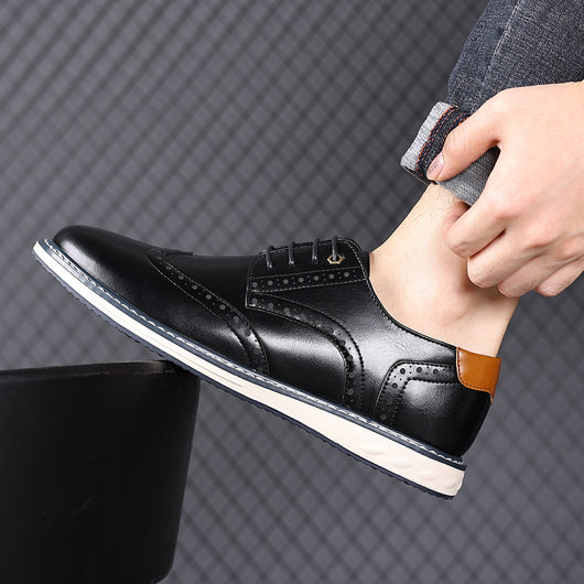 Zapatos de Cuero para Hombre Estilo Ejecutivo Británico - Image 27