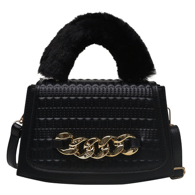 Bolso de Mano Acolchado con Cadena - Bandolera para Mujer - Image 23
