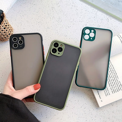 Funda Transparente Esmerilada para Celular
