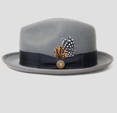 Sombrero Fieltro Tipo Bombín con Lazo de Cinta - Image 8