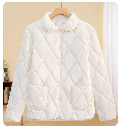 Chaqueta Acolchada Suelta de Algodón para Mujer - Diseño Ligero y Moderno - Image 21