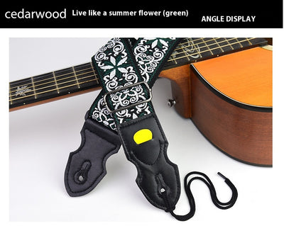Correa de Guitarra de Cuero Artesanal - Diseño Personalizado para Guitarra Acústica y Eléctrica - Image 24