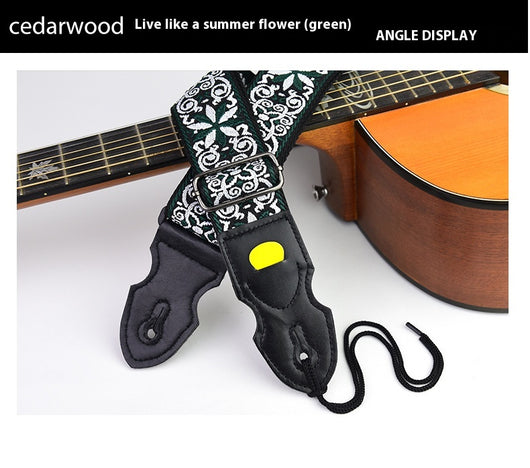 Correa de Guitarra de Cuero Artesanal - Diseño Personalizado para Guitarra Acústica y Eléctrica - Image 24