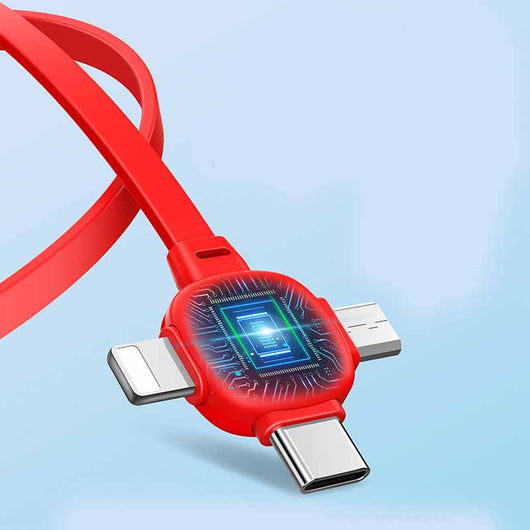 Cable de Carga Rápida 3 en 1 Extensible - Cargador Universal Multidispositivo - Image 18