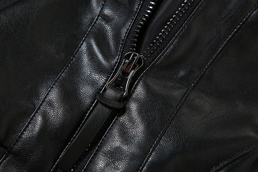 Chaqueta Street Style con Cuello Alzado y Mangas Largas - Image 8