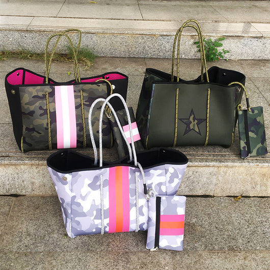 Bolsa de Viaje Estampada de Gran Capacidad para Mujer - Image 20