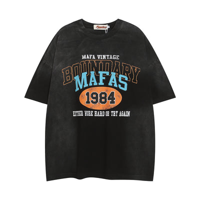 Camiseta de Algodón con Efecto Desgastado para Hombre - Image 18