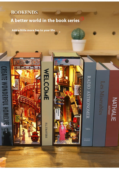 Modelo 3D Estereoscópico Libro Armable Adorno Pueblo Sakura - Image 18