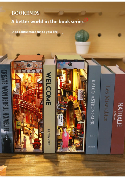 Modelo 3D Estereoscópico Libro Armable Adorno Pueblo Sakura - Image 18