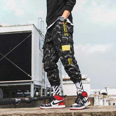 Pantalones Hip-Hop Oversize Casual Hombre Marca Trendy - Image 6
