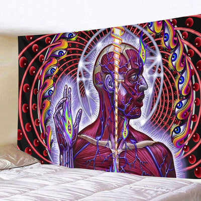 Tapiz Decorativo de Fórmulas Matemáticas y Ojos Fantasy - Image 25