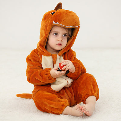 Pijama Enterizo de Franela con Diseño Animal para Bebé - Image 12