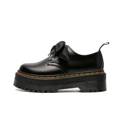 Zapatos de Cuero con Plataforma y Moño para Mujer - Image 4