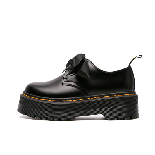 Zapatos de Cuero con Plataforma y Moño para Mujer - Image 4