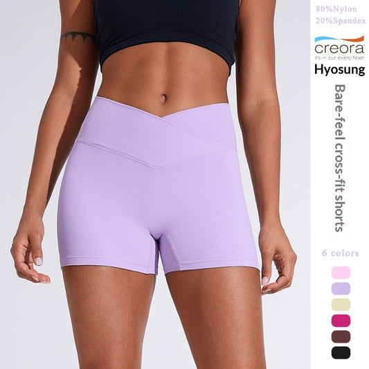 Pantalones Yoga Levantacaderas de Cintura Alta Plisados - Estilo Europeo