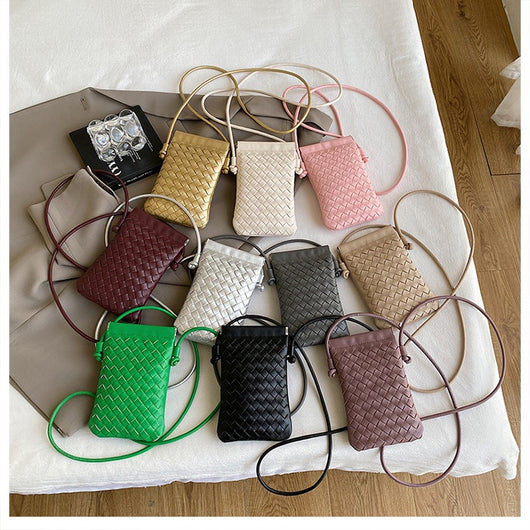 Bolso Bandolera Vintage Tejido para Celular Advanced Sense - Image 27