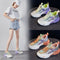 Zapatillas Deportivas Mujer Malla Transpirable con Suela Luminosa