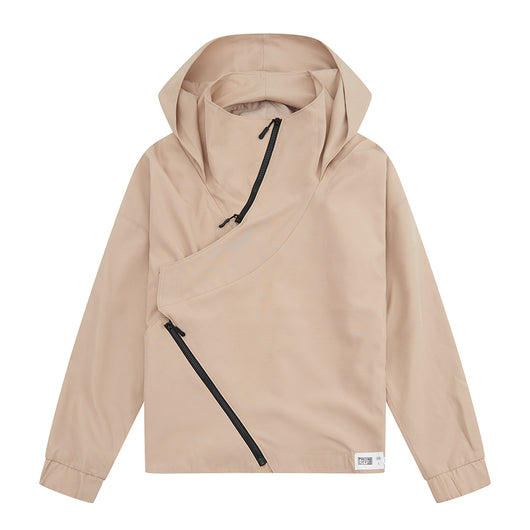 Abrigo Deportivo con Cierre Diagonal y Capucha para Hombre y Mujer - Image 4
