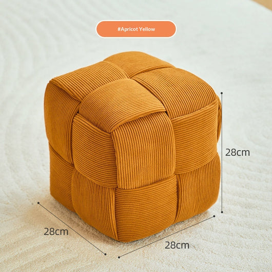 Sofá de Influencer para Sala de Estar con Reposapiés de Madera Maciza - Image 4