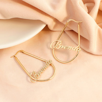 Aretes de Acero Inoxidable con Personalidad DIY - Joyería de Temperamento Moderno - Image 3