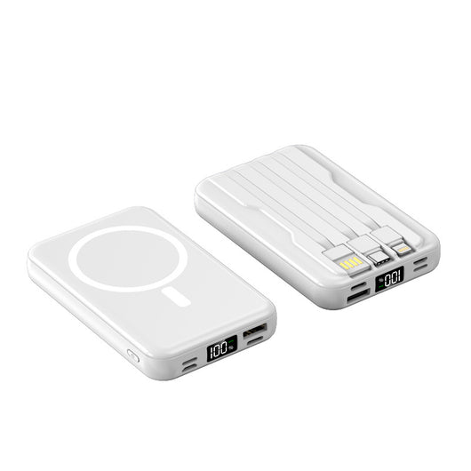 Cargador Magnético Inalámbrico con Cable de Respaldo - Image 4