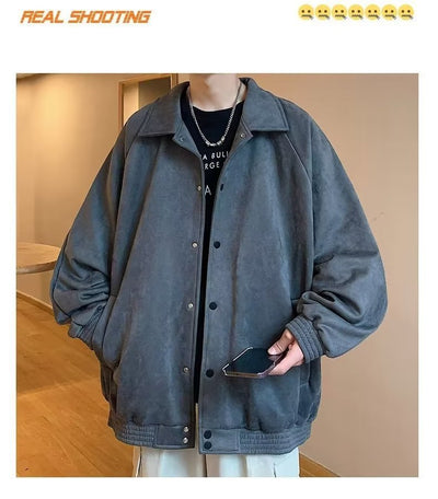 Chaqueta Suelta con Bordados para Hombre - Image 9