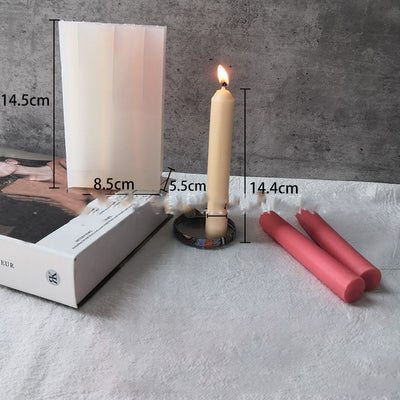 Molde de Silicona para Velas Cónicas con Varilla Larga - Image 3