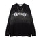 Playera Manga Larga Hombre con Estampado de Letras