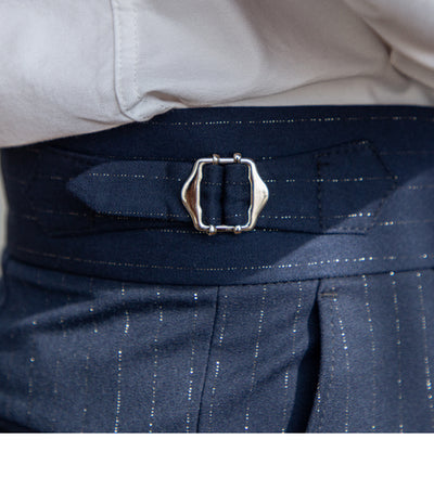 Pantalón Casual de Cintura Alta para Hombre, Recto y sin Planchado - Image 5