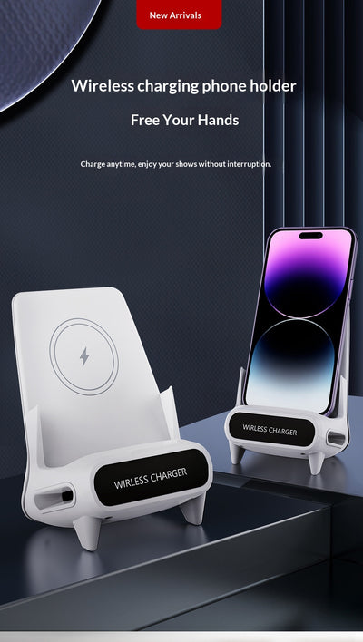 Soporte Ajustable para Celular y Tablet con Audio Mejorado y Carga Rápida - Image 11