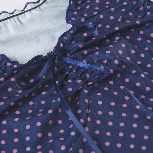 Blusa Sin Mangas Tejida con Estampado de Lunares - Image 22