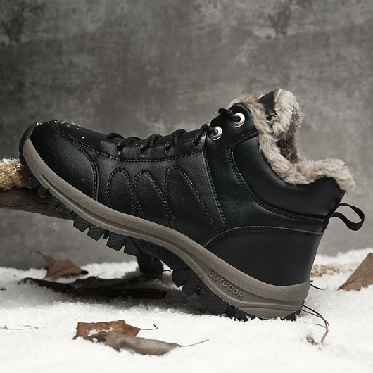 Botas de Invierno para Hombre en Cuero Premium con Forro Térmico - Image 15