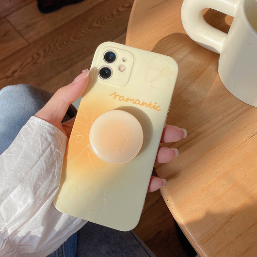 Funda Compatible para iPhone 12 Pro Max, XS, XR y 8 Plus con Diseño de Flores y Soporte Integrado - Image 8