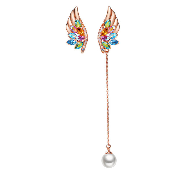 Aretes de Ala Minimalista - Diseño Versátil y Elegante