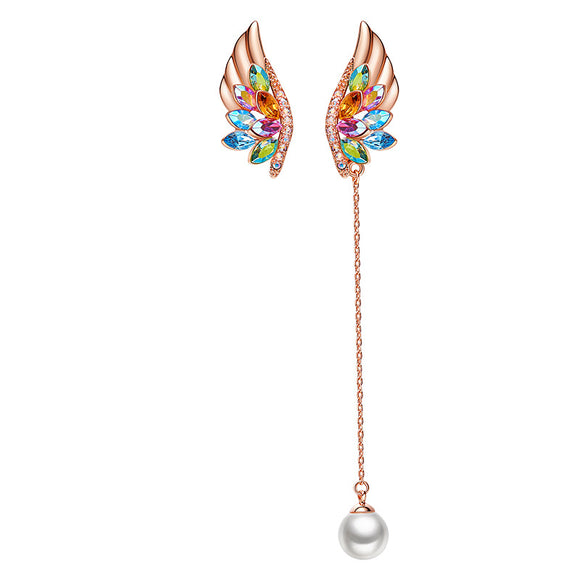 Aretes de Ala Minimalista - Diseño Versátil y Elegante