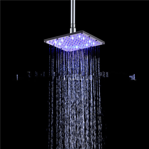 Regadera Inteligente con Sensor de Temperatura y Luz LED Tricolor