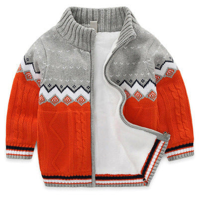 Cardigan Tejido Grueso para Niños - Suéter Cálido y Acogedor - Image 2