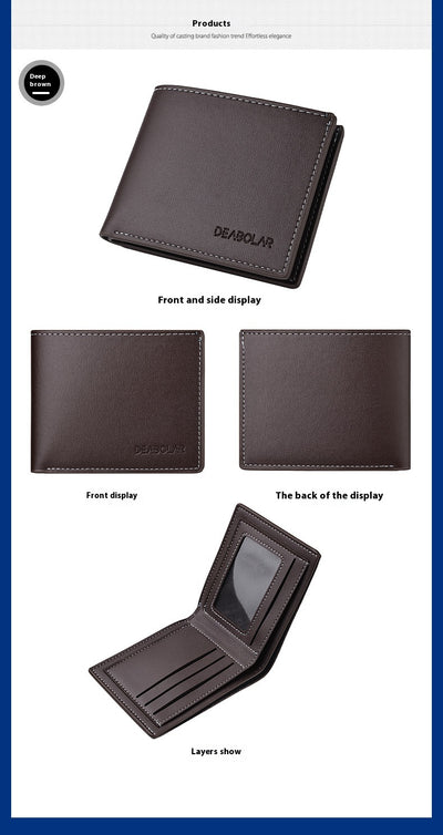Billetera Horizontal Plegable para Hombre - Leisure Two Fold - Image 29