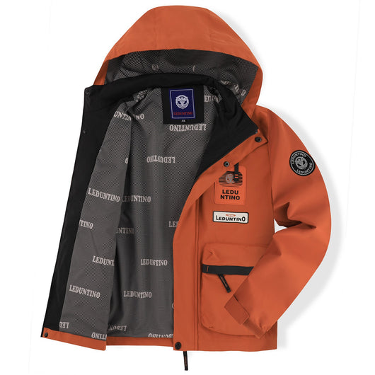 Chaqueta de Trabajo Tipo Piloto con Capucha para Hombre - Image 14