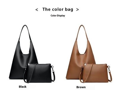 Bolso Retro de Cuero Suave con Gran Capacidad para Llevar al Hombro - Image 20
