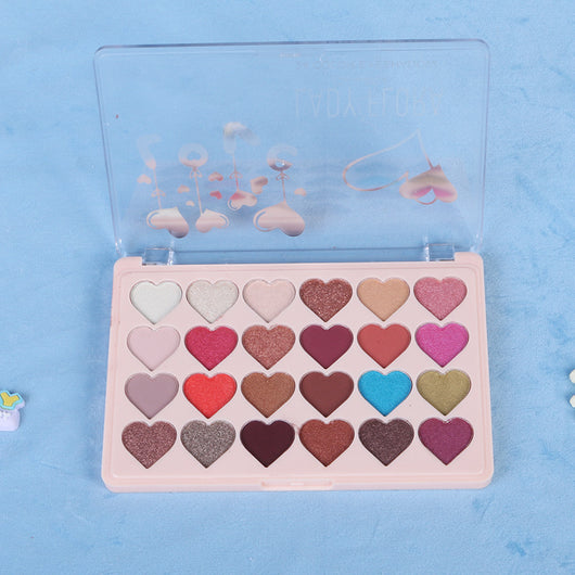 Paleta de 24 Sombras Nacaradas y Mate de Larga Duración - Image 4
