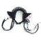 Diadema Orejas de Gato Peluche Kawaii con Campanitas Estilo Celebridad