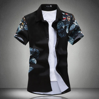 Camisas Estampadas a Cuadros para Hombre - Diseño Juvenil Moderno - Image 5
